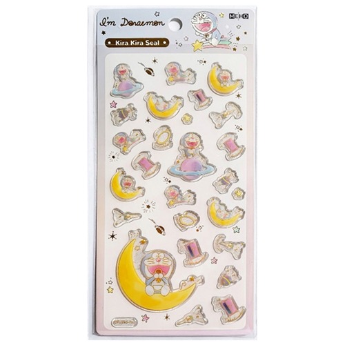 【ロット販売】【20入】キラキラシール アイアムドラえもん宇宙(8820604)