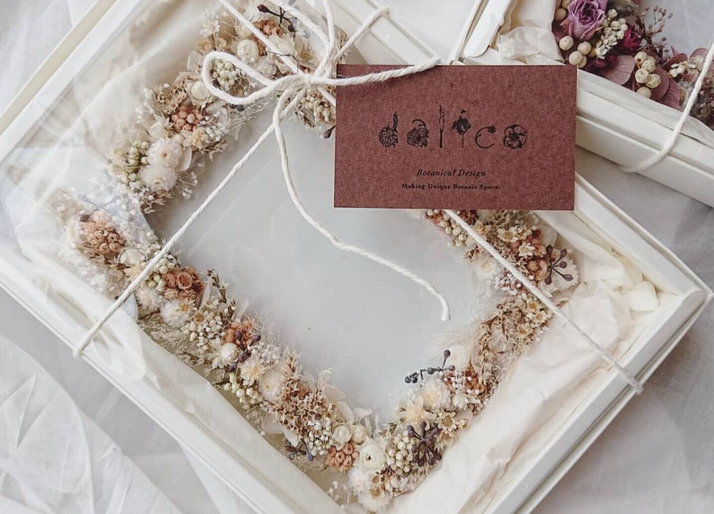 *完成*flower✿様オーダー オーダーメイド＊ flower flame M＊ | botanical design dalico