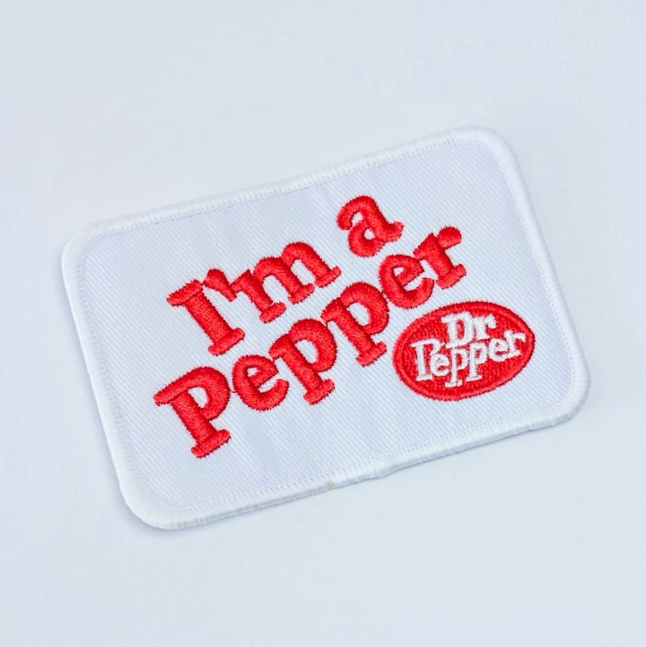 送料無料！ ★刺繍アイロンワッペン★【  Dr Pepper /ドクターペッパー 】 〚アメリカン雑貨 アメトイ〛