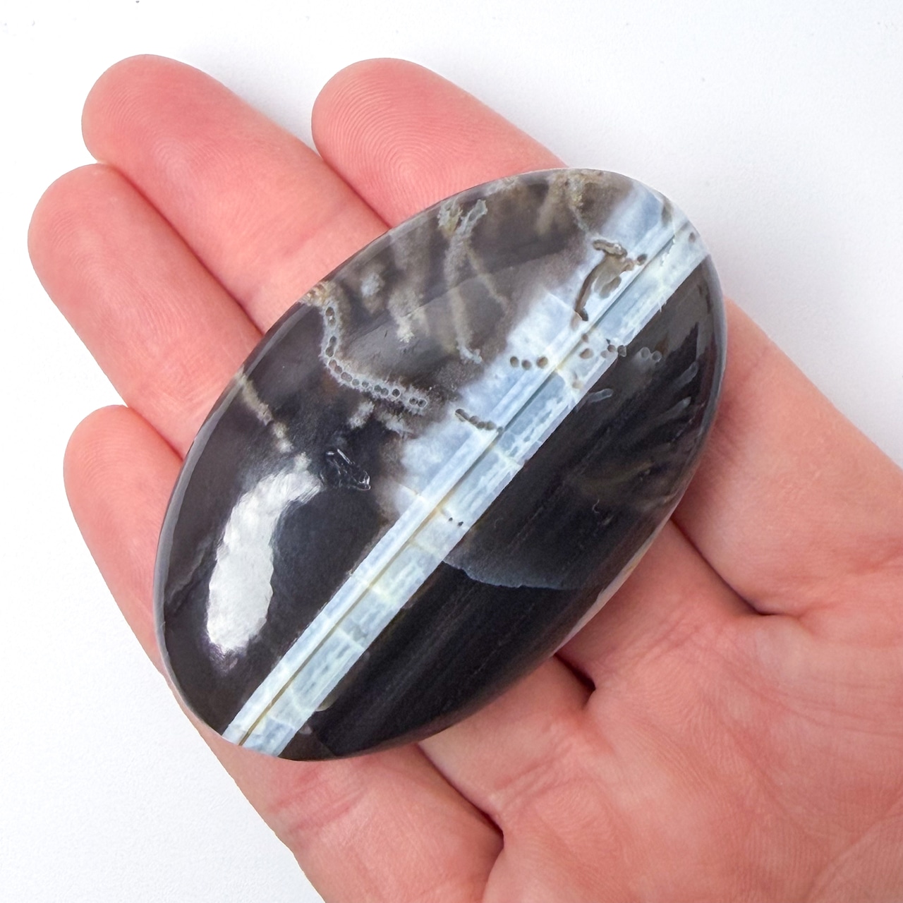 ブルーオパール パーム ＊ Opal ＊ 天然石