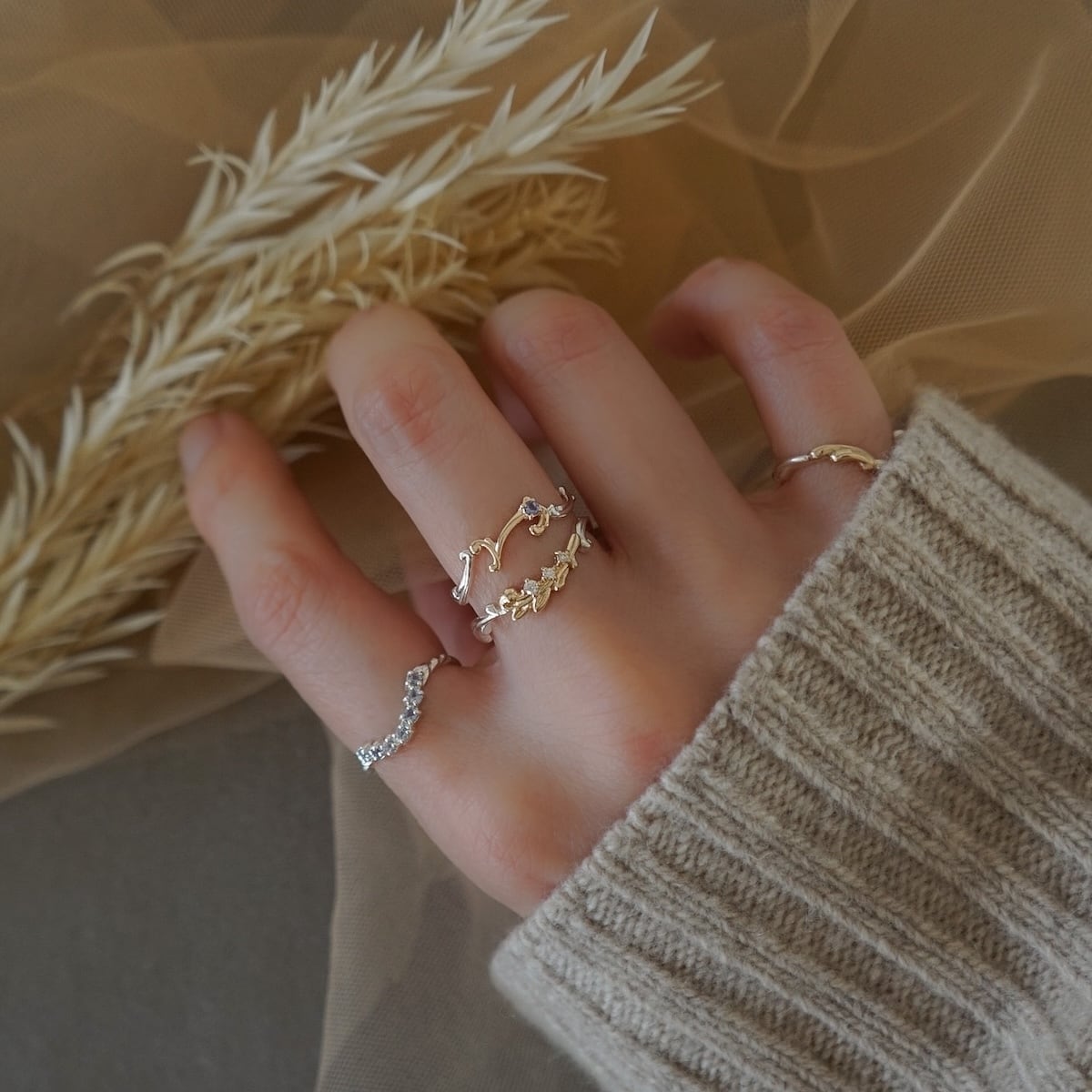 Capricorn 山羊座 / Tanzanite＞zodiac sign ring | MR-137 | KINARIYA