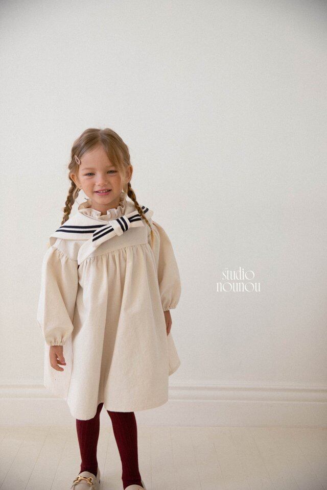 【予約商品】2025 冬 新作 STUDIO NOUNOU スタジオヌヌ 2色展開 ララワンピース