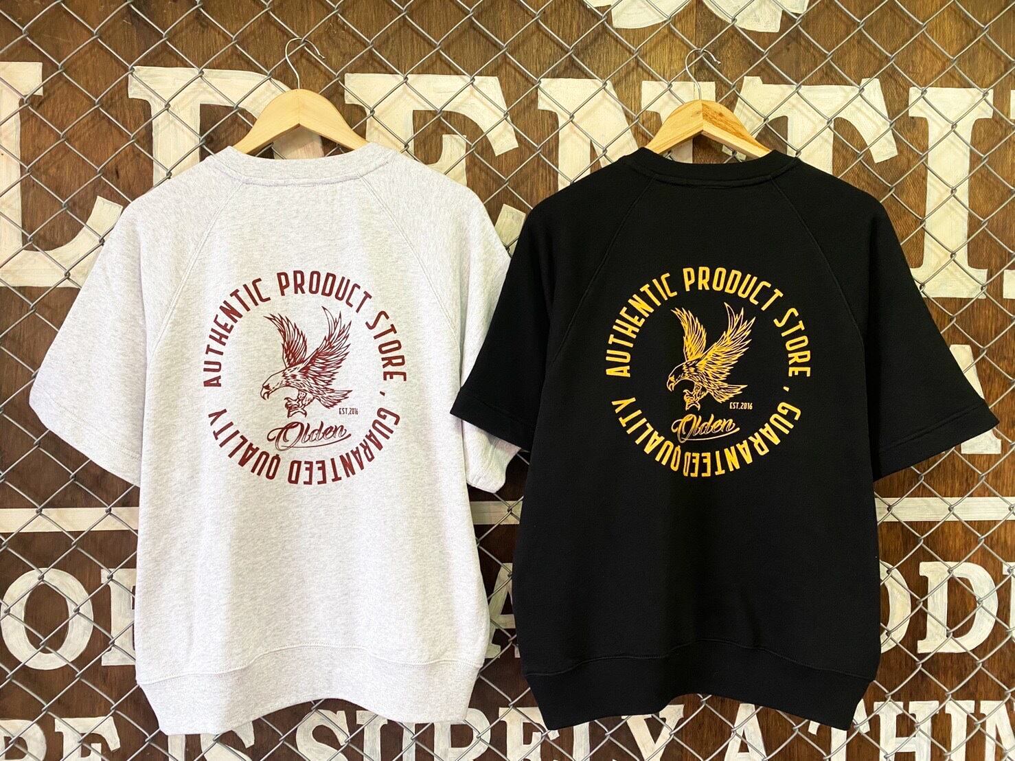 新作/2色展開】HAWK SWEAT S/S TOP OLDENTIMES OKINAWA OLDENTIMES オールデンタイムス ショートパンツ