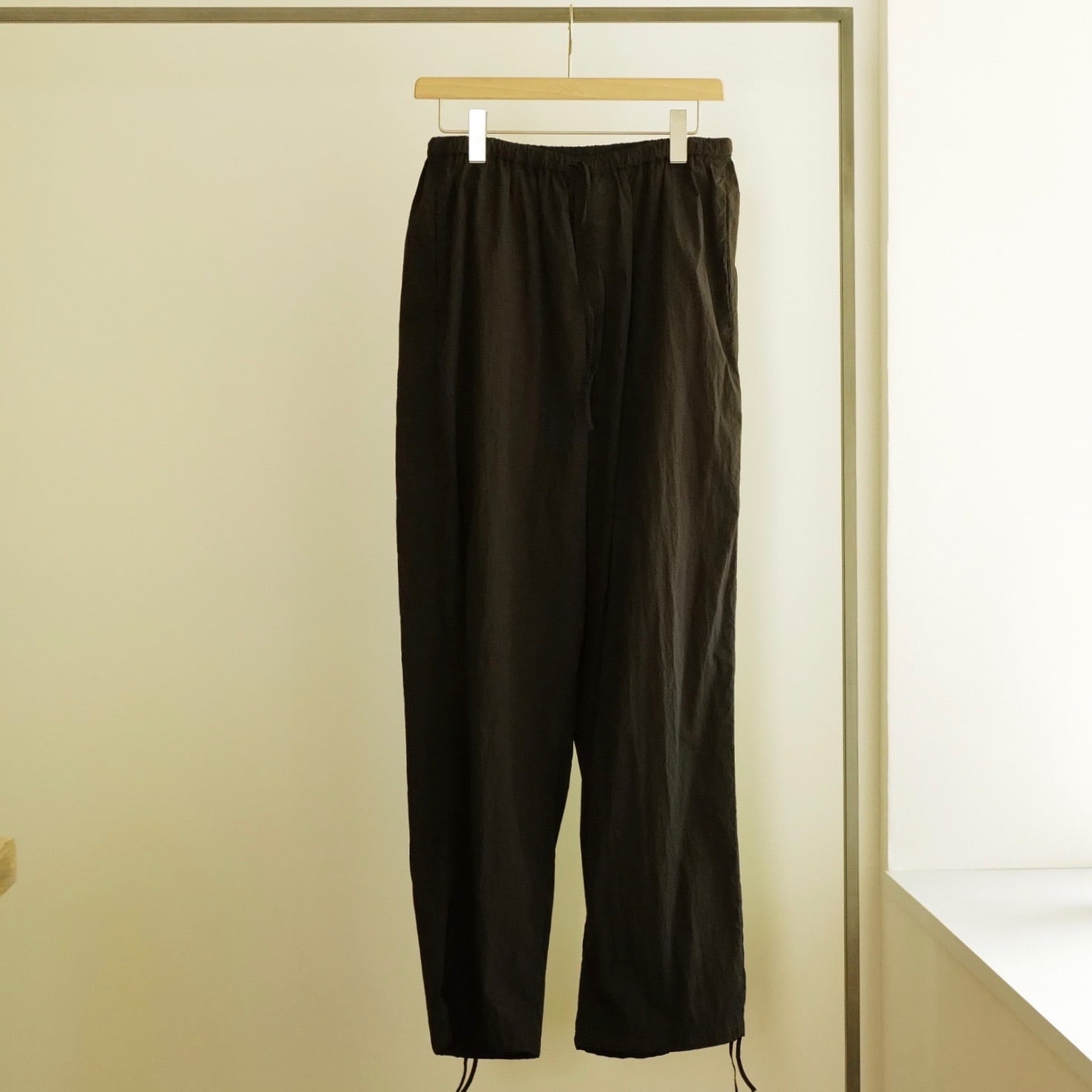 ATON ｜ HAND DYED NYLON OVER PANTS | HJ GALLERY