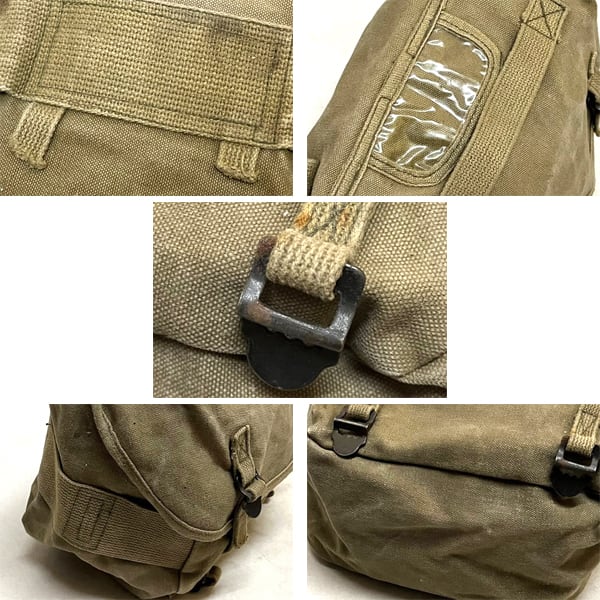 1点物◇ビンテージ60sミリタリーバッグ軍物USA小物入れポーチ古着