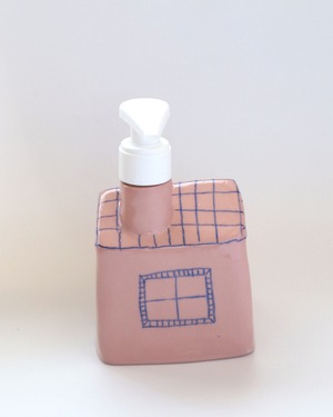Top Top Céramique ハンドメイド 陶器のハンドソープ・ディスペンサー /Rose・B