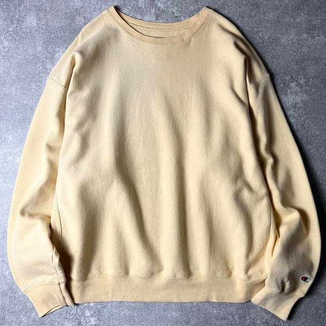 00s Champion 無地 プレミアム リバースウィーブ スウェット 