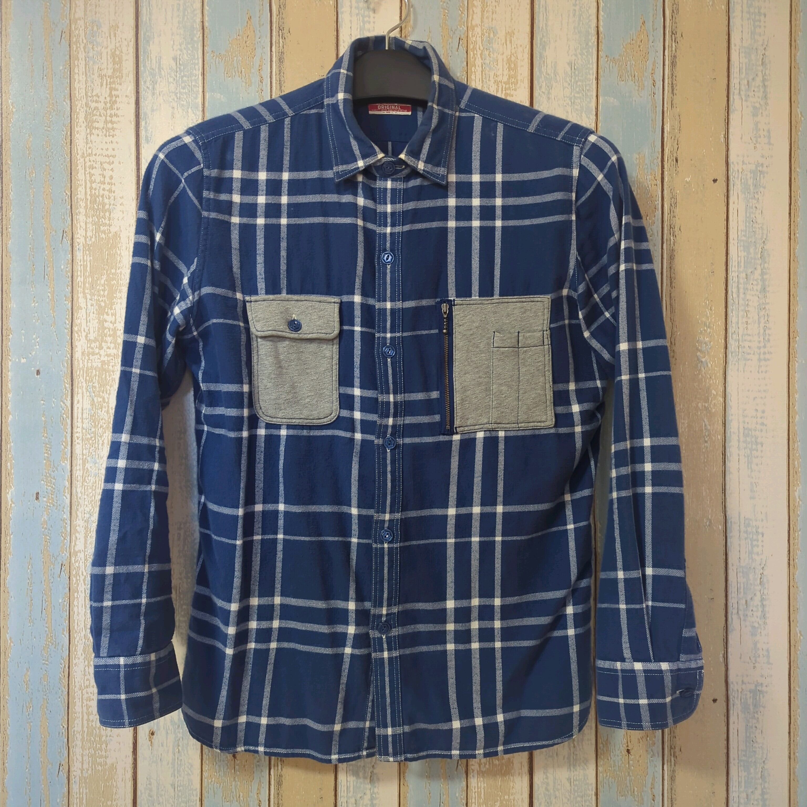 Levi's リーバイス 青白チェックネルシャツ | Bikers Classic Rags