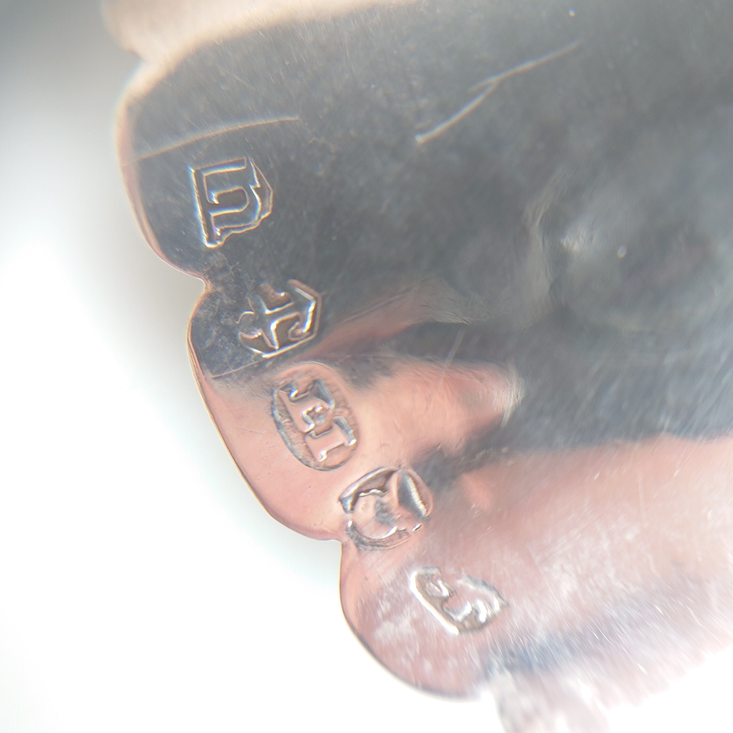 白蝶貝ハンドル 純銀 ティーキャディースプーン 1818年 | アンティーク