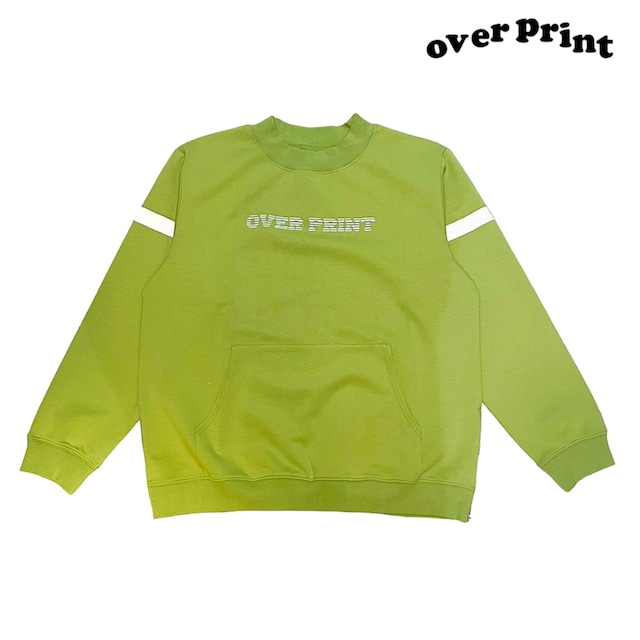 【over print】Pullover Jersey(green)