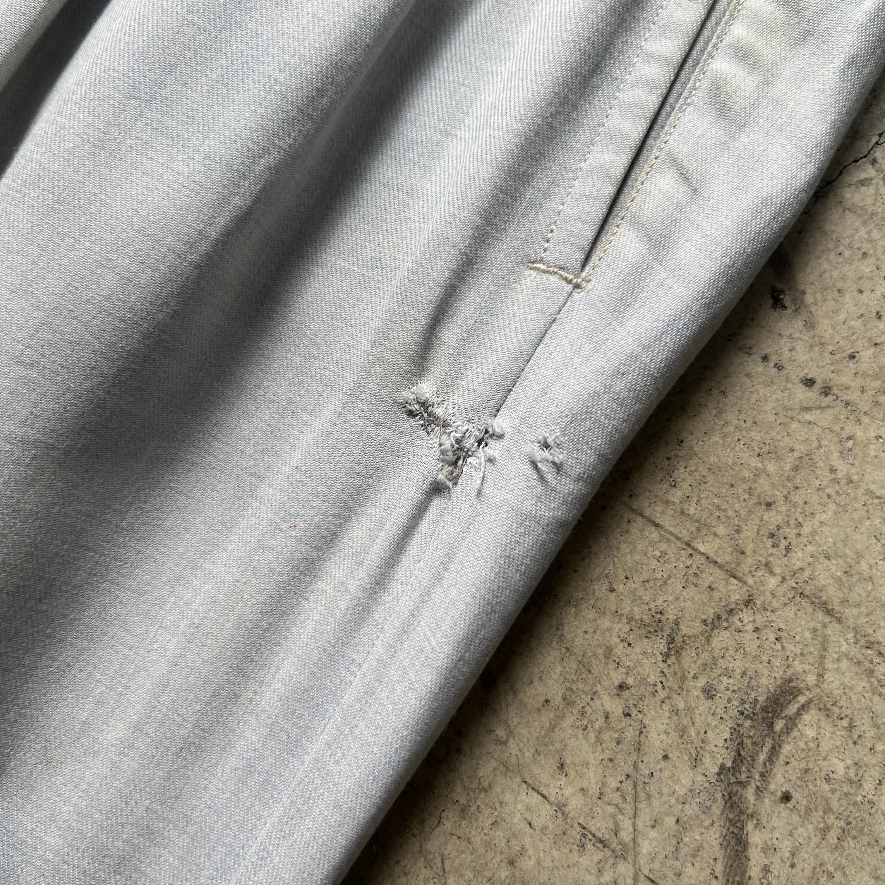 50-60s Vintage rayon×cotton wide slacks W34L32 | MASEA