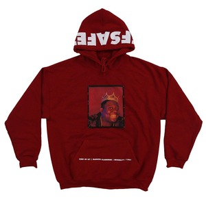 BIGGIE SMILES HOODIE - Red