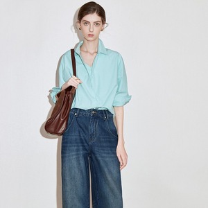 Striped Vest Blouse Shirt / ストライプ ベスト ブラウス シャツ