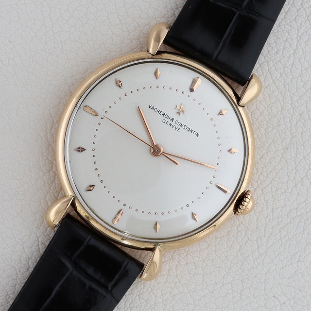 ヴァシュロンコンスタンタン  1950s 正規修理済み 36mm ラウンド ティアドロップ gallery image 1