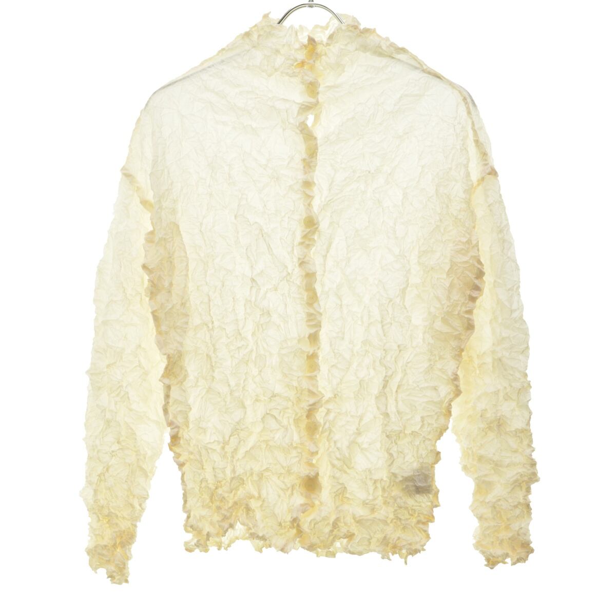 me ISSEY MIYAKE / ミー イッセイミヤケ MI02FO872 シワ加工長袖シャツ