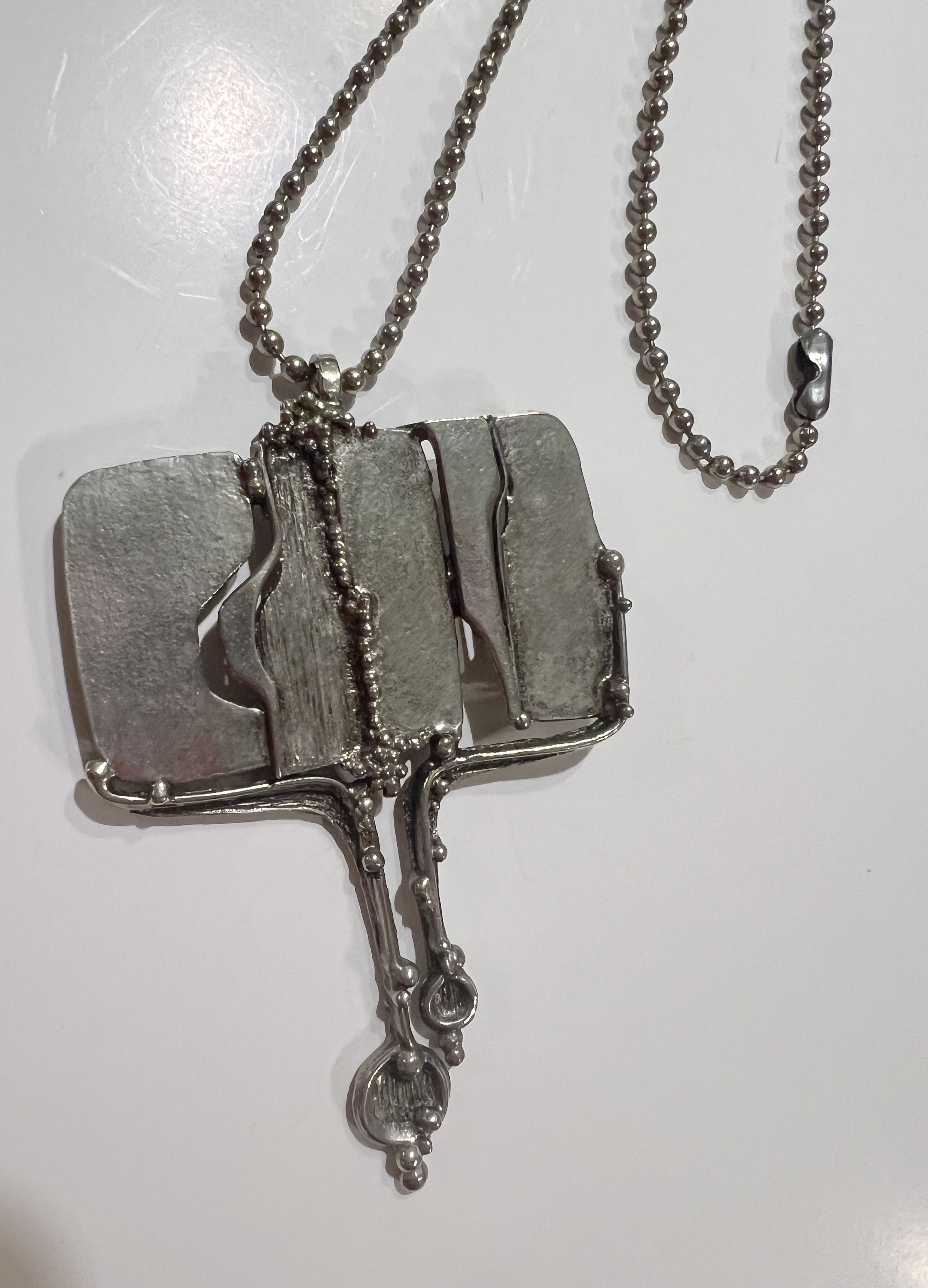★Special★60s-70s Germany designer's silver necklace