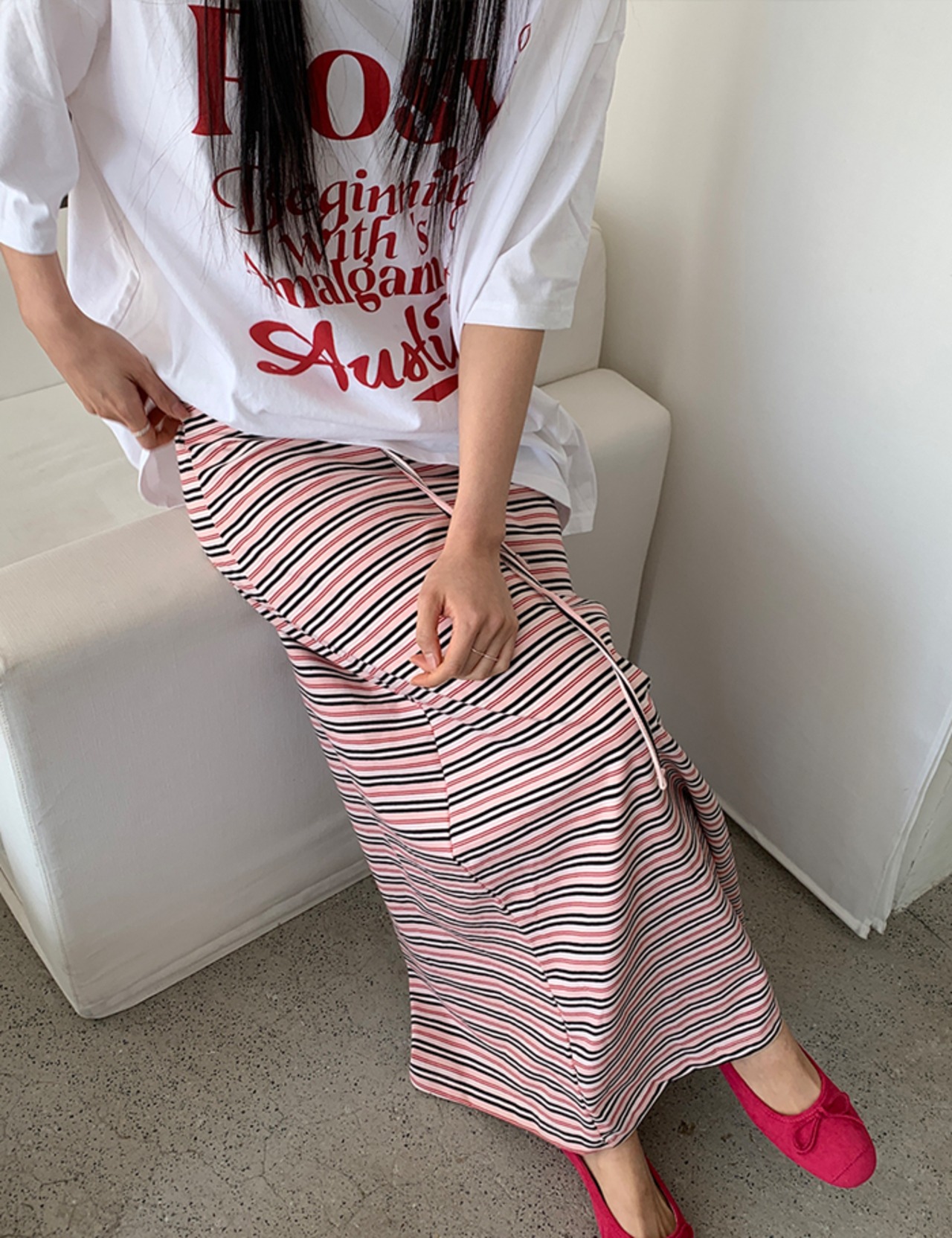 【新作5％OFF・3日間】Rosy T-shirt_3colors