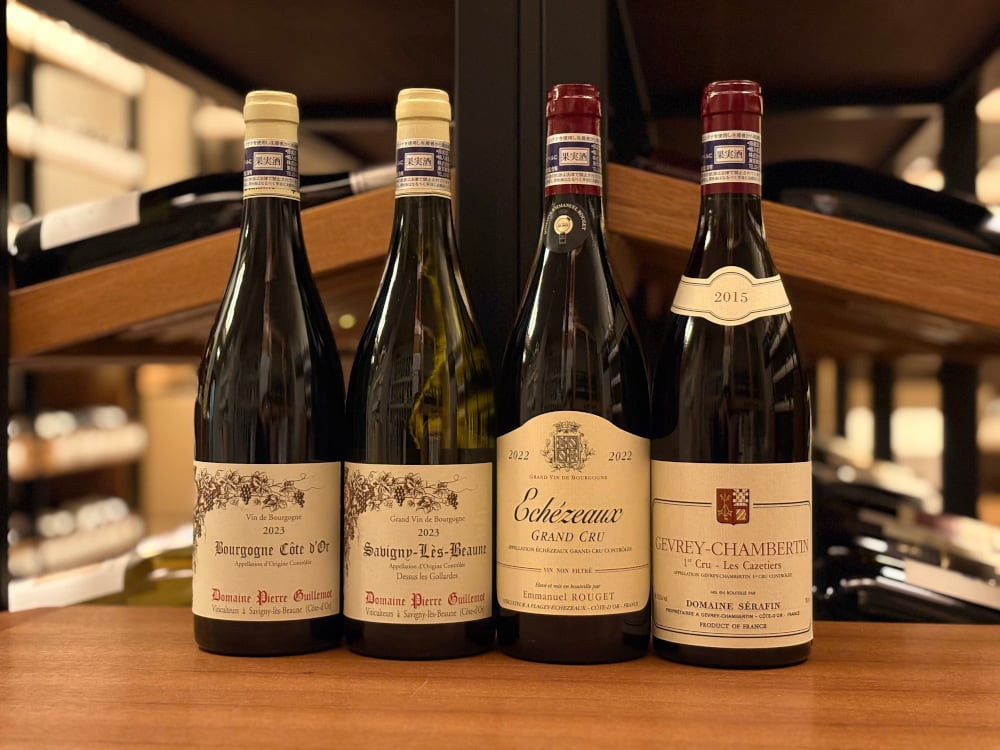 特級 エシェゾー 2022年 エマニュエル・ルジェ を含む4本セットA