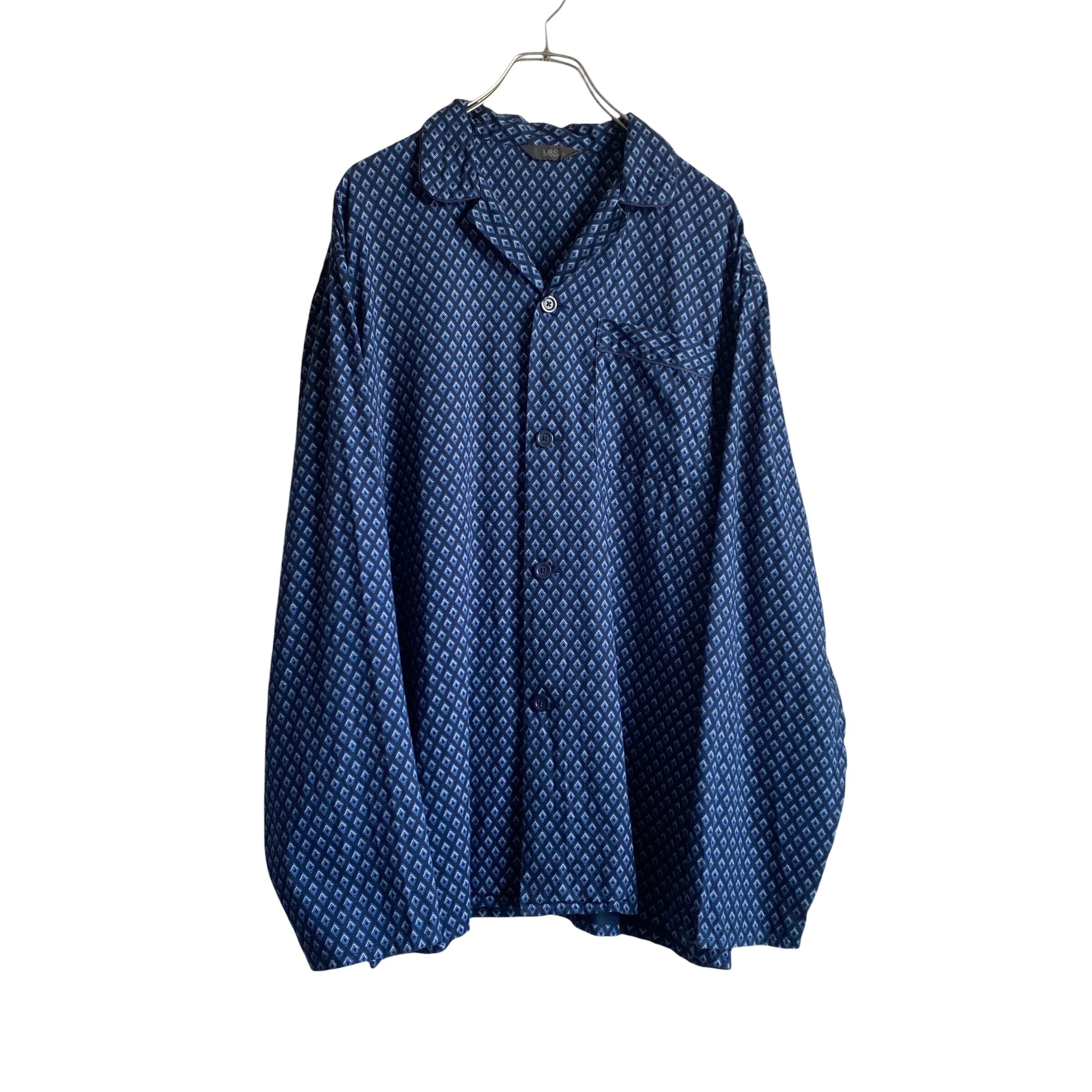 90s〜 FLAX linen open collar shirt | CLOSE CLOTHES