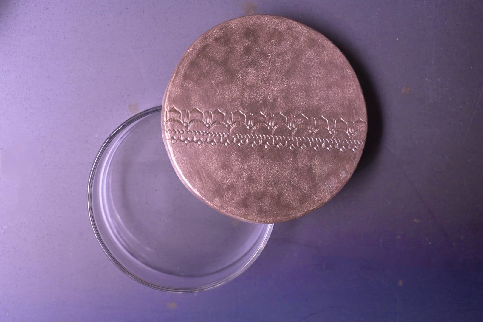 西川美穂 レース模様シャーレ筥