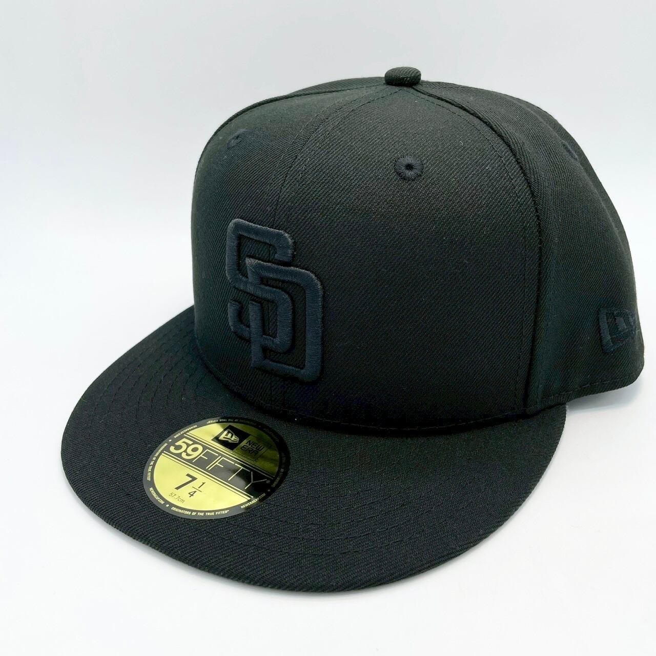 NEW ERA 59FIFTY/5950 San Diego Padres BLK/BLK [サンディエゴ