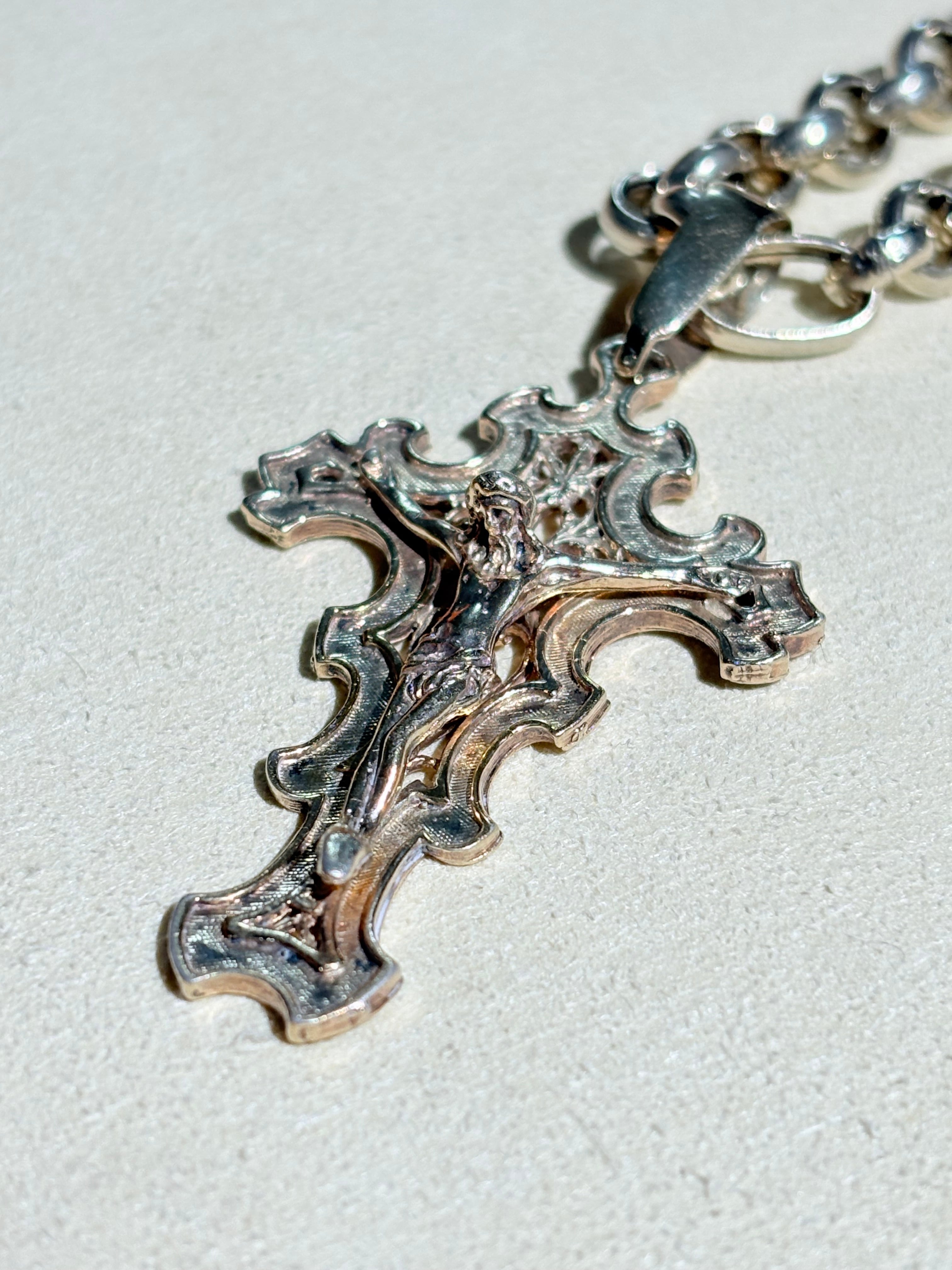 Rosario Cross Pendant necklace -Dolce&Gabbana- | Tender Records