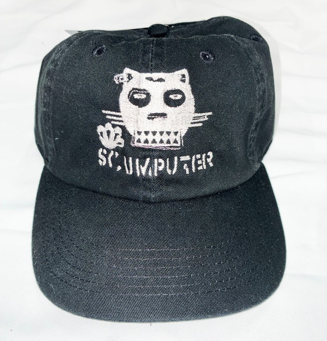 SCUMPUTER ウォッシュ ベースボールキャップ ※デッドストック在庫限り