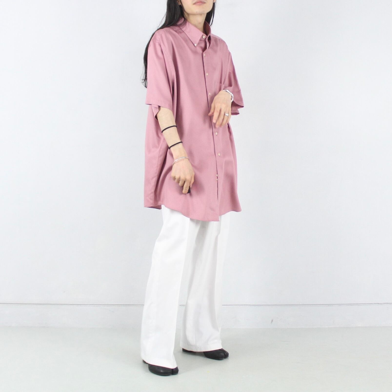 S/S GEOFFREY BEENE オーバーサイズ コットンサテン カラードレス