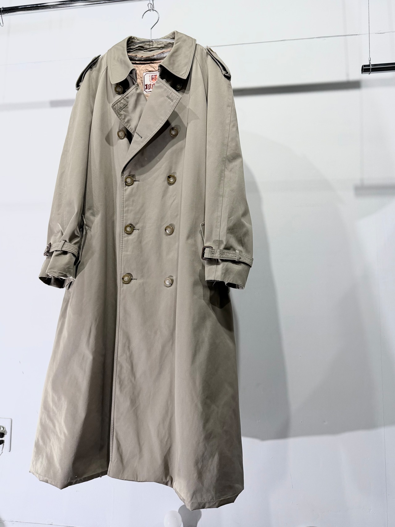 【42 LONG】Vintage BARACUTA / ライナー脱着仕様 Long Trench Coat / 20251336