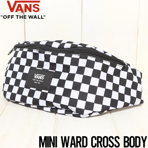 【送料無料】ボディバッグ ショルダーバッグ VANS ヴァンズ MINI WARD CROSS BODY BAG VN0A45GXHU01