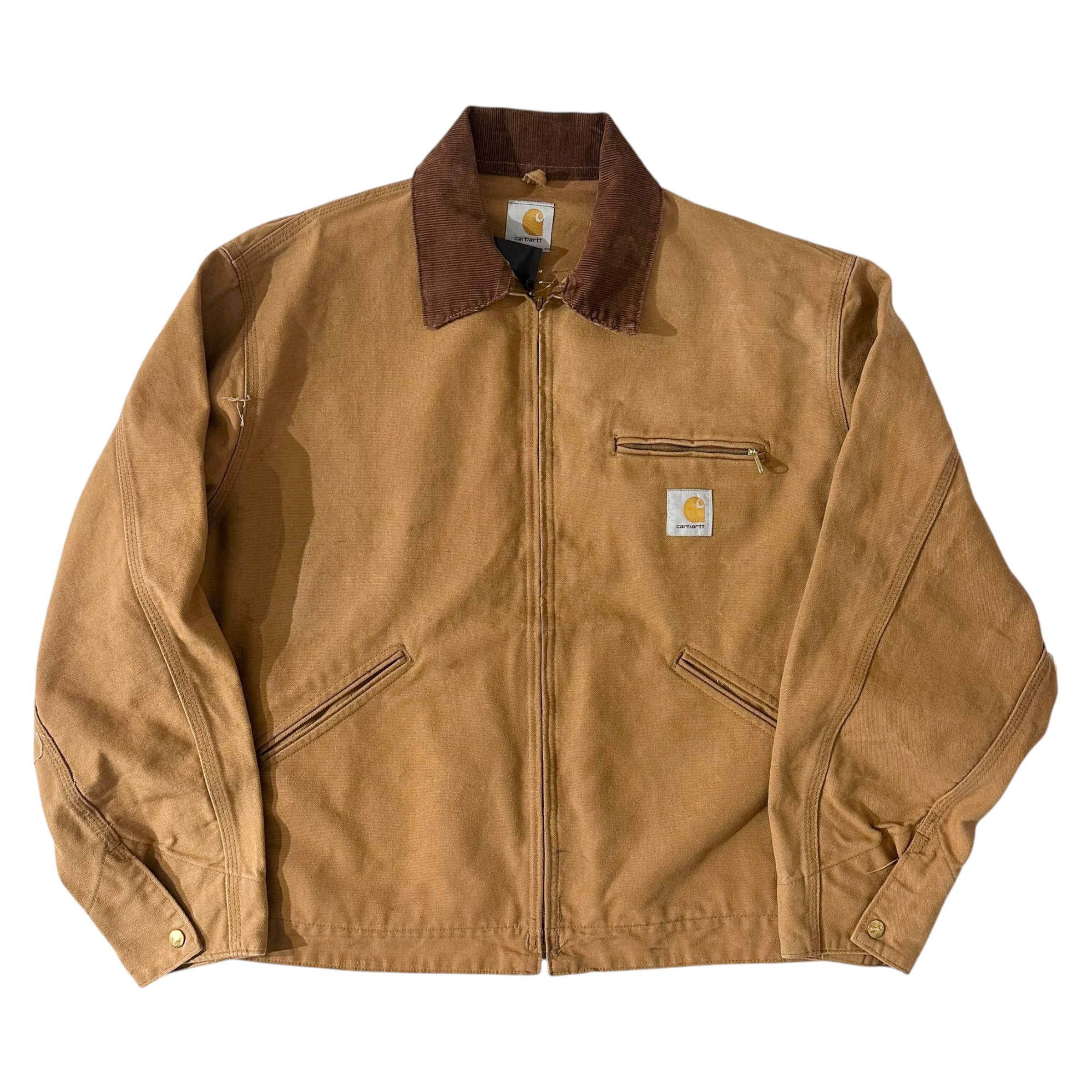 80s〜90s carhartt カーハート バナー 看板 ブラウン 90s CARHARTT DETROIT BROWN | BerBerJin Yuhodo