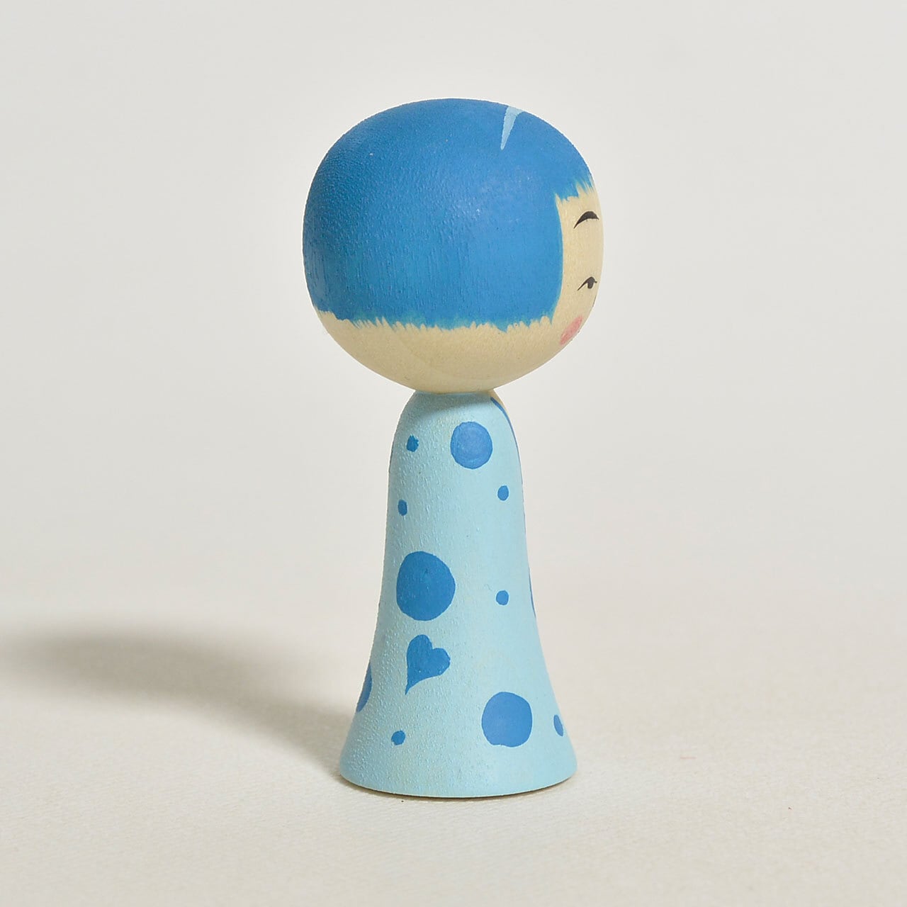 キャンディさんこけし 約2寸 約6cm 鈴木明 工人（作並系）#2337