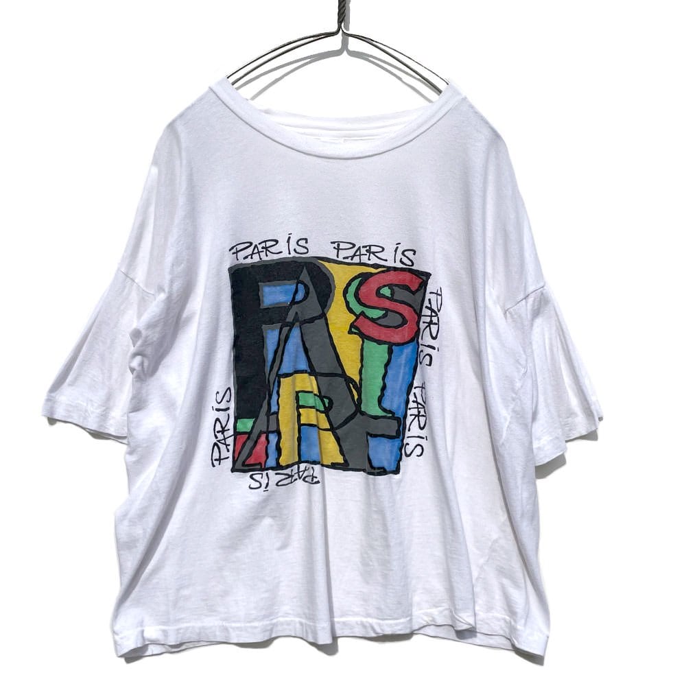 PARIS] Vintage Souvenir T-Shirt [1980s-] Vintage Souvenir T-Shirt