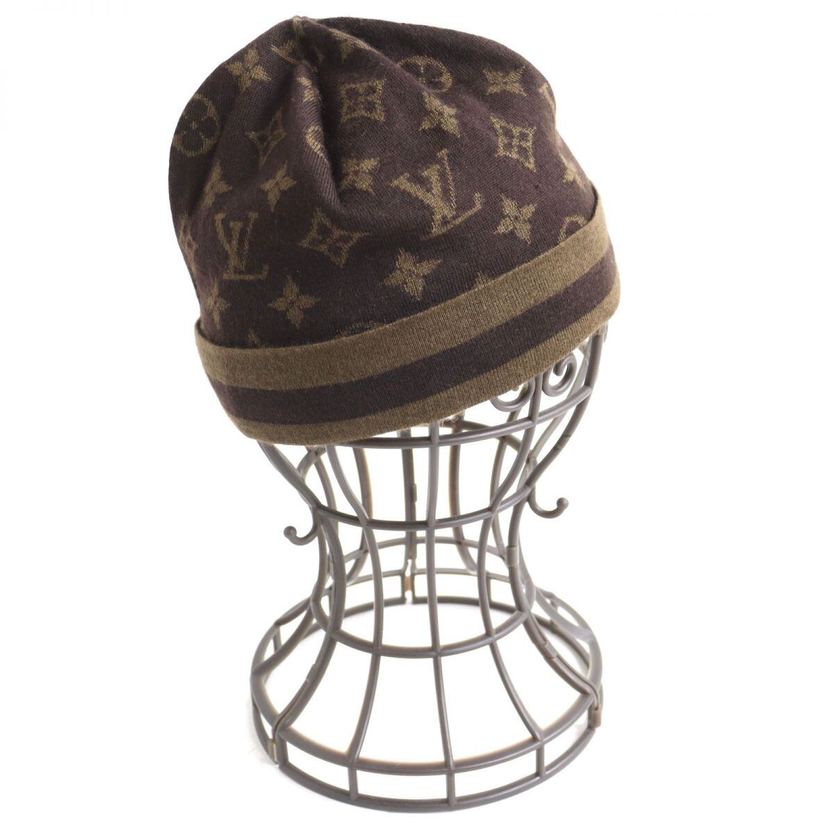 【良品】ルイヴィトン　LOUIS VUITTON カシミヤ　ニットキャップ ヴィトン ボネ・LVボア カシミヤ ニットキャップ M78970