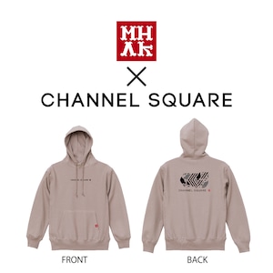 【NEWカラー】MHAK×CHANNEL SQUARE コラボ PULLOVER PARKA （ステッカー付） / SMOKY PINK