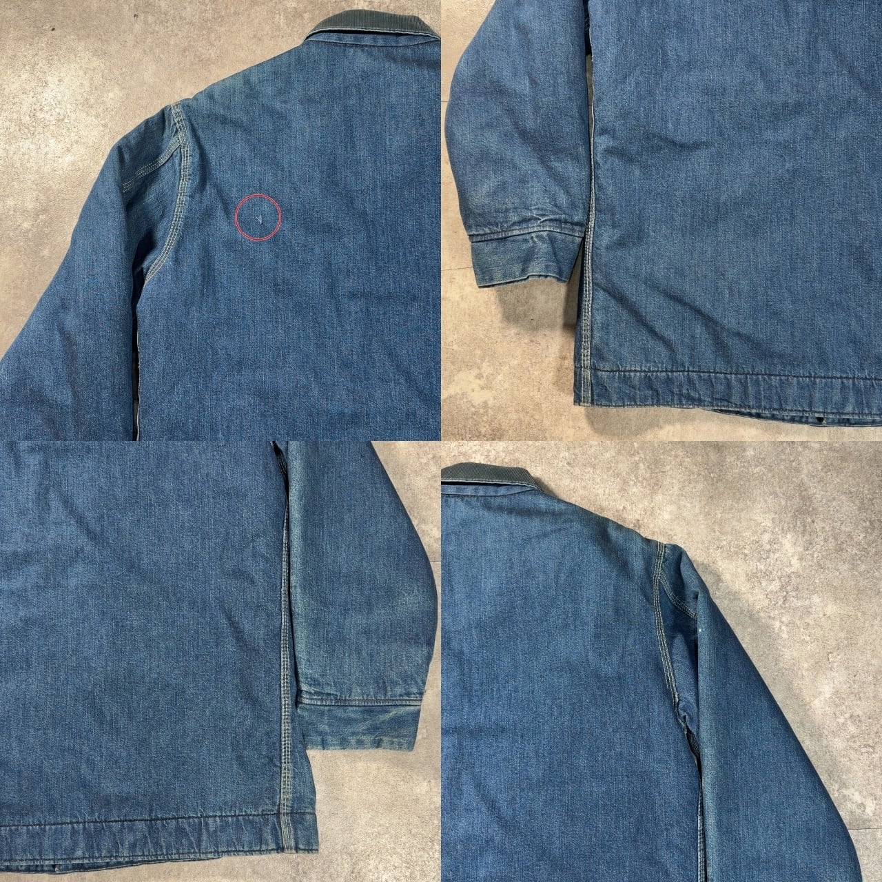 70's Sears シアーズ work Leisure デニムカバーオール ブランケット