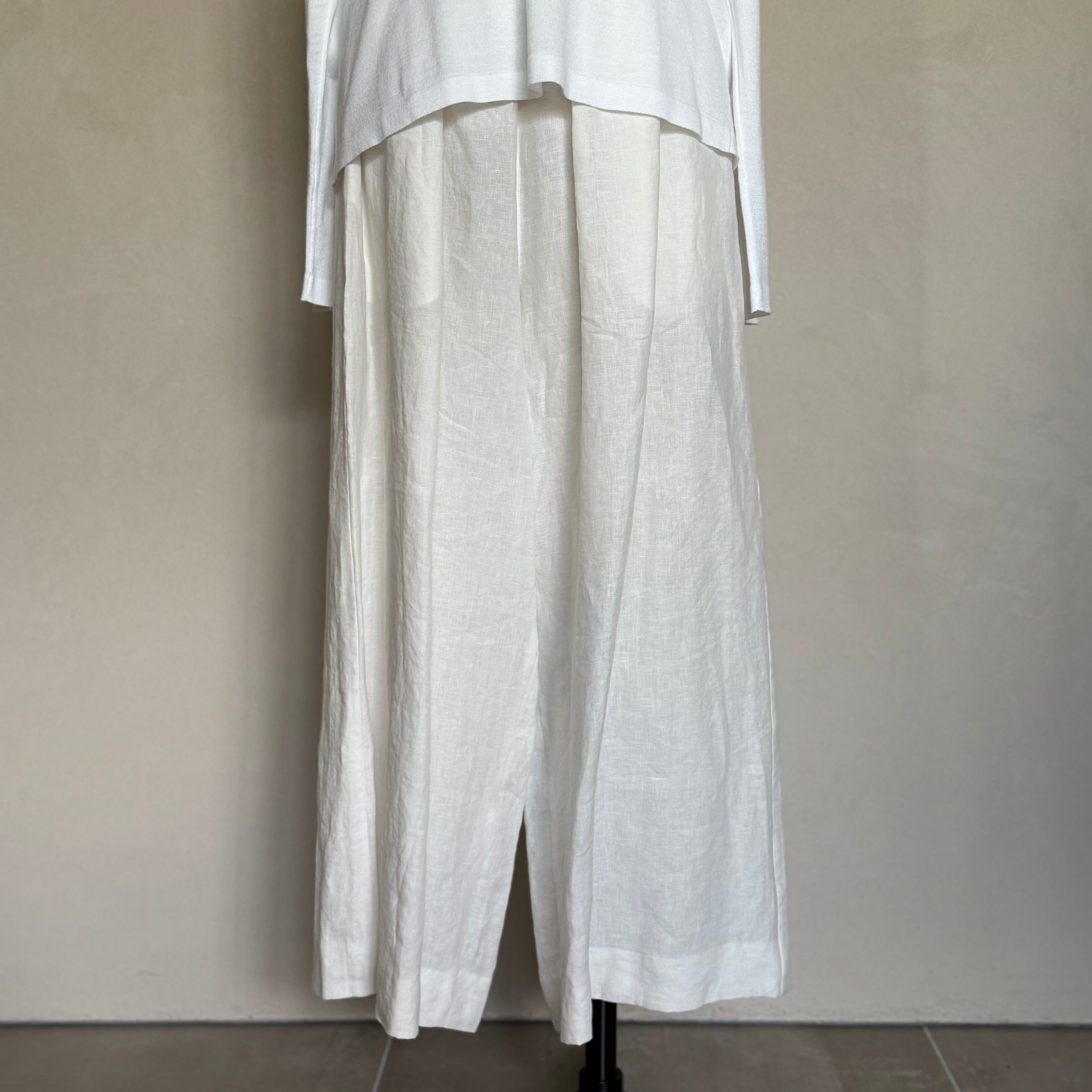 【期間限定販売】SP |LINEN / WIDE GATHER TROUSER ※5/17 (日)18:00〜25(月)18:00