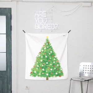 Christmas three fabric poster L size 5types / クリスマスツリー ファブリックポスター 韓国雑貨 北欧