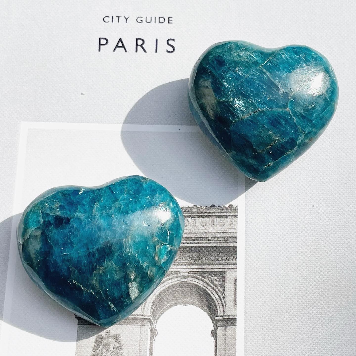 ブルーアパタイト　ハート35.4g③ ブルーアパタイト ハート 42gブラジル産 B069 | c o c o r o n