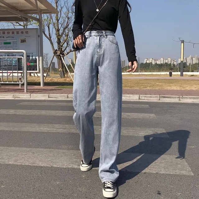 ボトムス パンツ Gパン ズボン デニムパンツ ジーパン ジーンズ ロング ロング丈 ストレート ワイド バックリボン レースアップ 編み上げ ポケット ハイウエスト デニム かわいい 大人可愛い シンプル カジュアル 大人 おしゃれ お洒落 かっこいい レトロ 大人カジュアル キュート 無地 春 秋 10代 20代 30代 レディース 女性用 デート お出かけ 公園デビュー 休日 イベント 旅行 韓国 韓国風 オルチャン ファッション コーデ スタイル サイズ S M L XL 色展開 青 ブルー