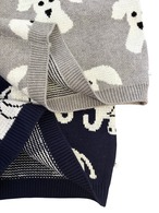 Nordic knit vest 【80-110】