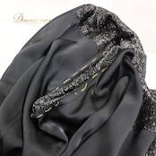 社交ダンス 衣装 スタンダード ドレス ワンピース レッスンウェア パーティドレス キラキラ 長袖 ブラック系 黒 シンプル フォーマル 上品 上品なデザイン 大人 女性用 夜会 ステージ衣装 ダンス発表会 着心地良い シルエット 上下別れ ドレープ ディスコパーティ 披露宴 スポーティカジュアル 冬物とは思えない 軽やかさ キラキラ素材 エレガント 中級者向け ジャズダンス オシャレ スリーブ 半身スカート 伸縮性 注意 デザイン性