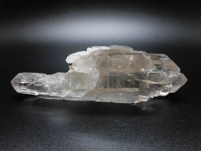 天然の両剣 【送料無料】【レア品】ブラジル産カテドラル水晶ダブルターミネーター　no.1