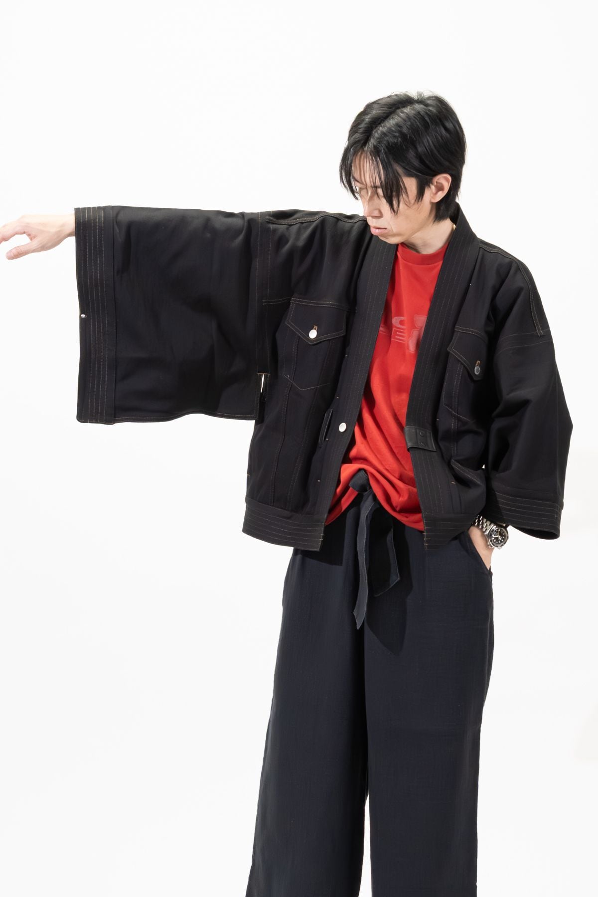 数量限定｜予約受付中】THE・KIMONOGジャン “BLACK × 岡山デニム