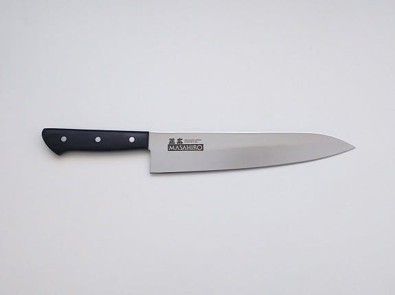 正広作　牛刀 240mm ステンレス鋼 13012 正広作 口金付 牛刀 240mm | 岐阜県関市の刃物店