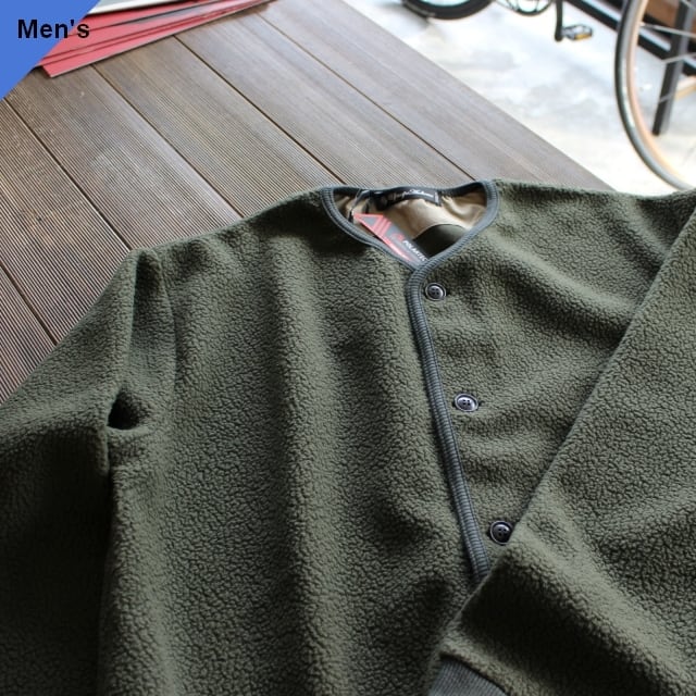 UpscapeAudience ポーラテックフリースカーディガン （Olive） | Pay ID