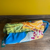 【MALAGUETA マラゲッタ】Wファスナー ポーチ ブルー