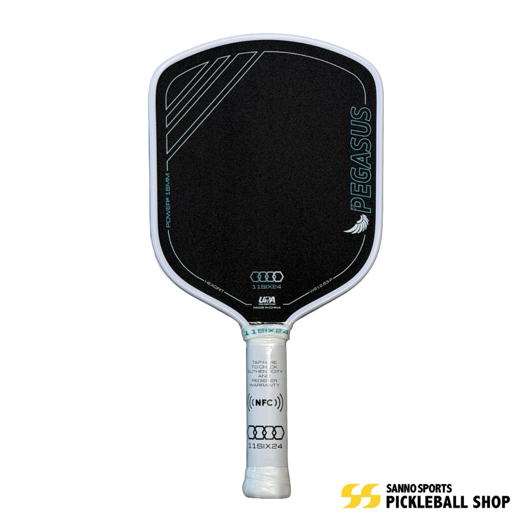 11SIX24 Pegasus Power 2 White ピックルボールパドル