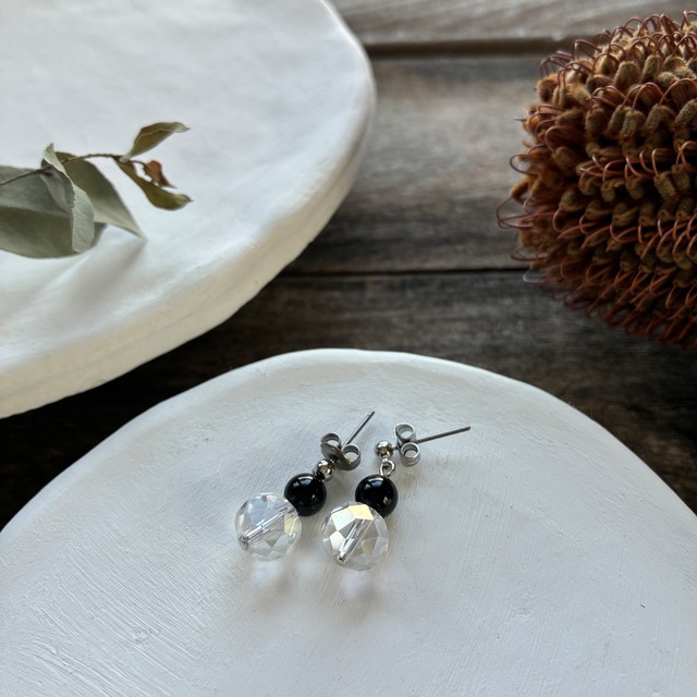 pendule［ typeB ］pierce｜天然石