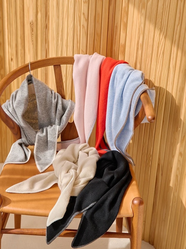 ADAWAS / カシミヤダイアモンドスカーフ